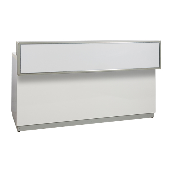 Bancone Bianco L200 D83 H115cm Con Piano