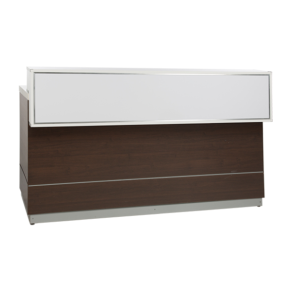 Bancone Decoro In Legno L200 D83 H115cm Con Piano
