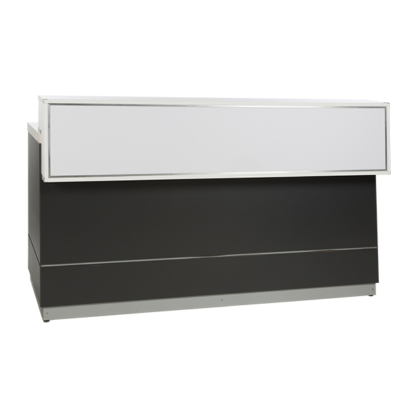 Bancone Antracite L200 D83 H115cm Con Piano