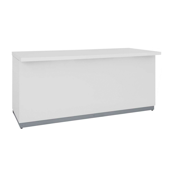 Bancone Buffet Bianco L200 D90 H95cm Con Piano A Led