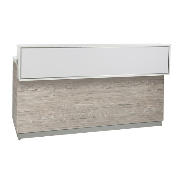 Bancone Champagne Aspen In Legno L200 D83 H115cm Piano Cns
