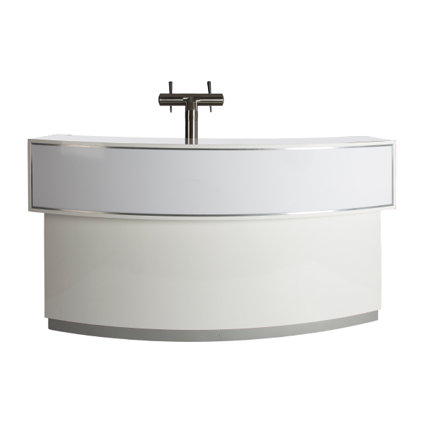 Banco Birra 1 8 Tondo Bianco Con Piano Cns