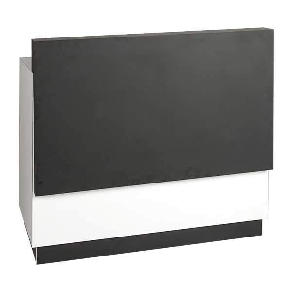 Infocounter Plano 2 Bianco Nero W120 D65 H110 Cm