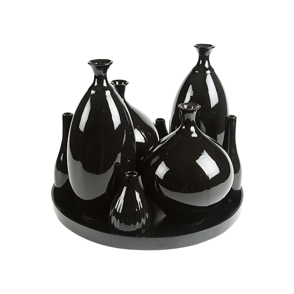 Set Di Decorazioni Da Tavola Senso 301 Mistic Nero 40cm