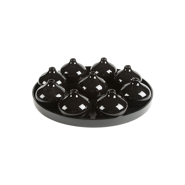 Set Di Decorazioni Da Tavola Senso 302 Mistic Nero 40 Cm