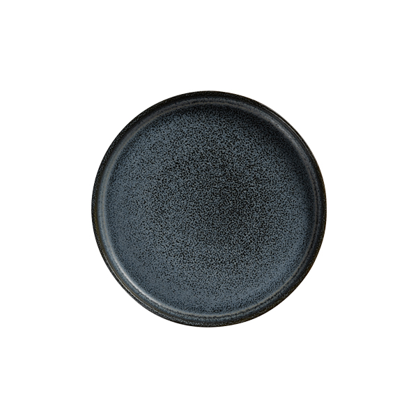 Piatto Con Bordo 15,5 H2 Cm Moon Grigio Mysa